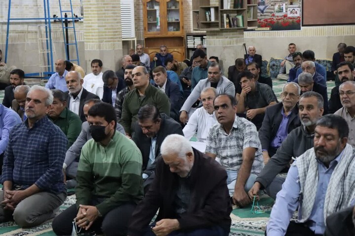 نماز جمعه عالیشهر به روایت تصویر