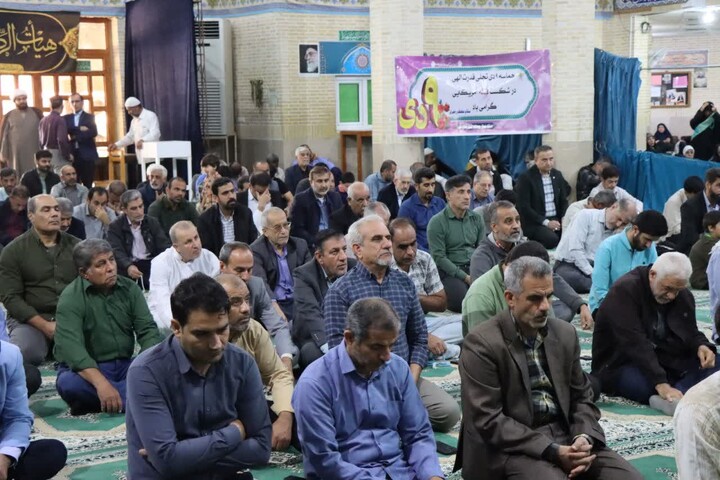 نماز جمعه عالیشهر به روایت تصویر