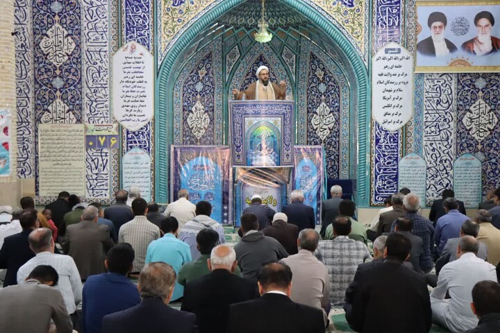 نماز جمعه عالیشهر به روایت تصویر