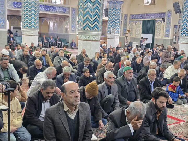 تصاویر/ برگزاری نماز جمعه شهرستان بهاباد