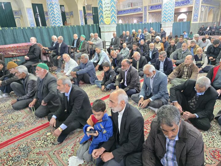 تصاویر/ برگزاری نماز جمعه شهرستان بهاباد