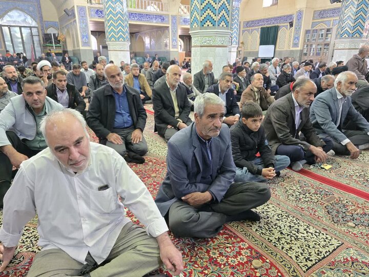 تصاویر/ برگزاری نماز جمعه شهرستان بهاباد