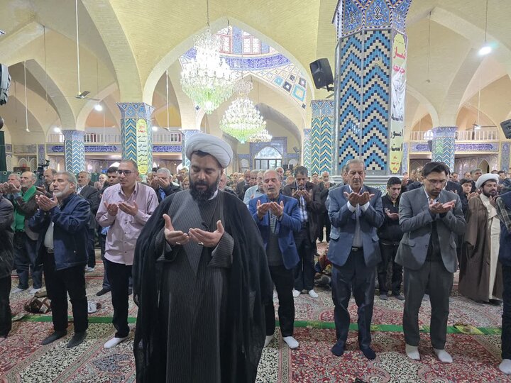 تصاویر/ برگزاری نماز جمعه شهرستان بهاباد