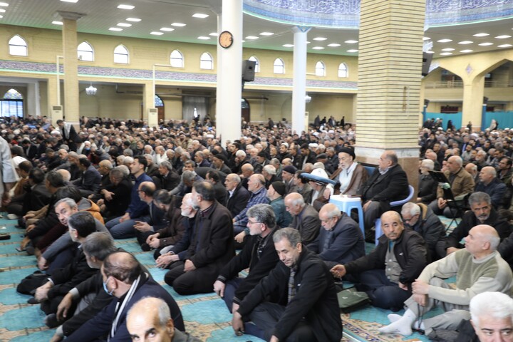 تصاویر/ آیین عبادی سیاسی نماز جمعه ارومیه