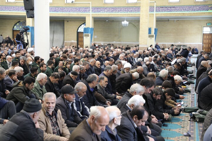 تصاویر/ آیین عبادی سیاسی نماز جمعه ارومیه