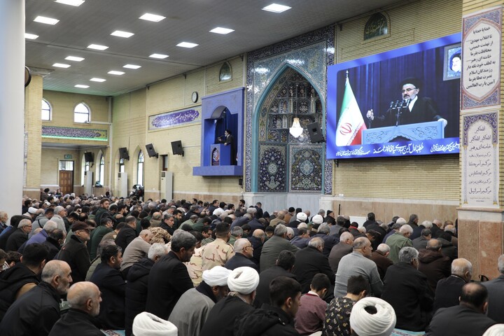 تصاویر/ آیین عبادی سیاسی نماز جمعه ارومیه