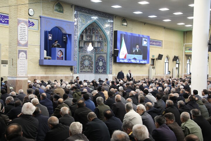 تصاویر/ آیین عبادی سیاسی نماز جمعه ارومیه