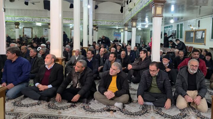 تثاویر/ آئین عبادی سیاسی نماز جمعه ماکو