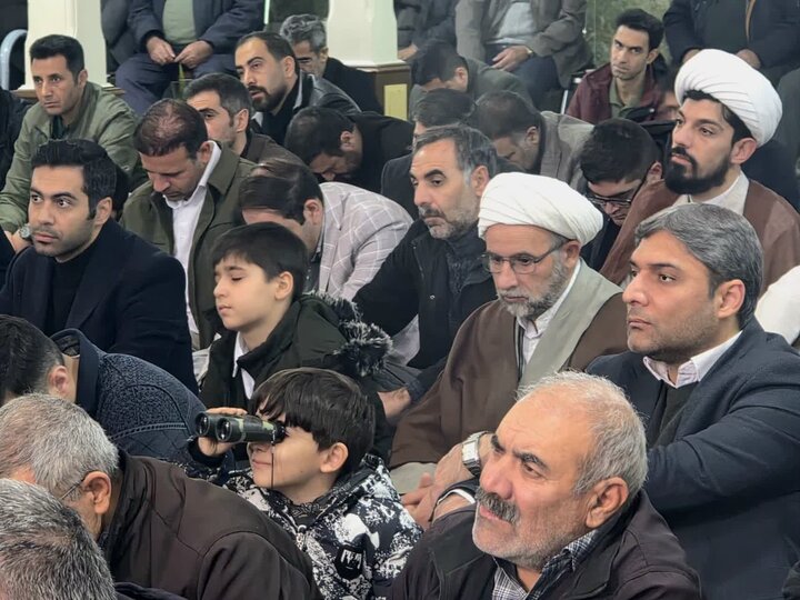 تثاویر/ آئین عبادی سیاسی نماز جمعه ماکو