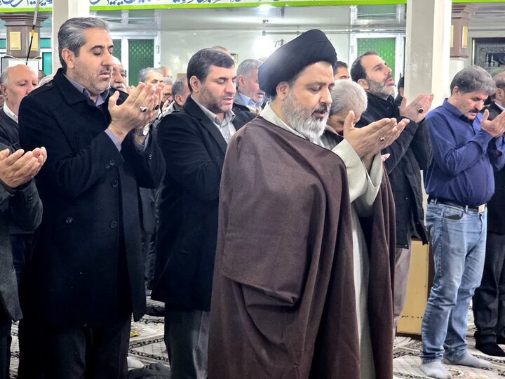 تثاویر/ آئین عبادی سیاسی نماز جمعه ماکو