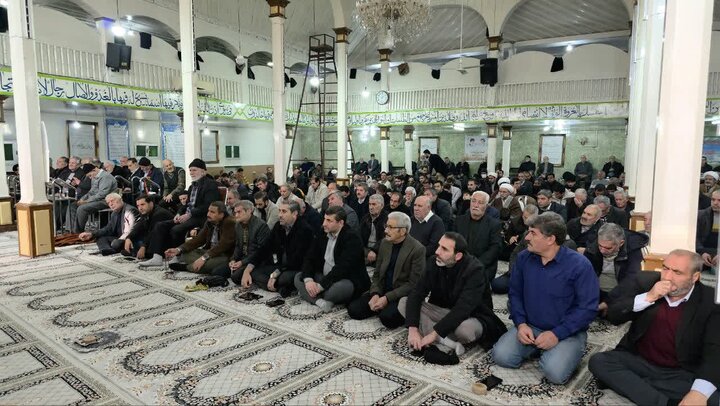 تثاویر/ آئین عبادی سیاسی نماز جمعه ماکو