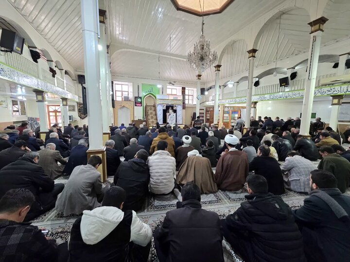 تثاویر/ آئین عبادی سیاسی نماز جمعه ماکو