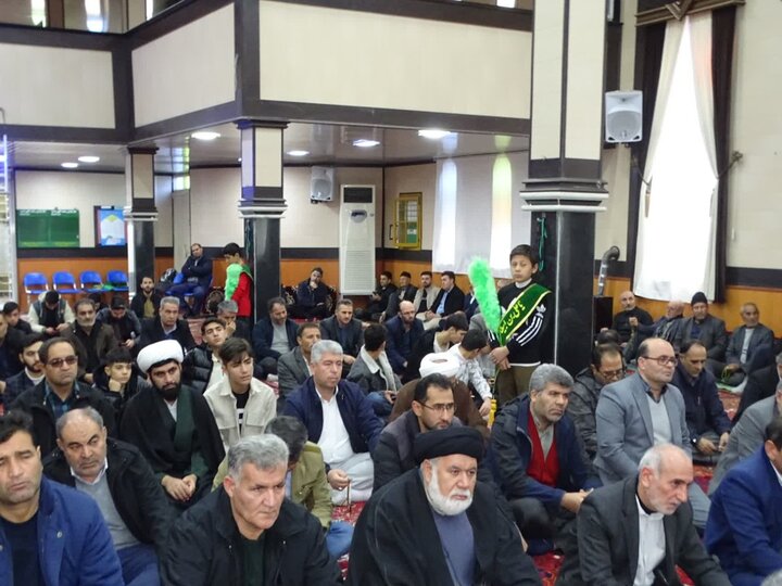 تصاویر/ آیین عبادی سیاسی نماز جمعه چهاربرج