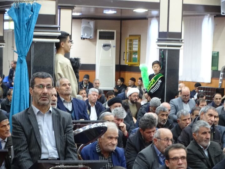 تصاویر/ آیین عبادی سیاسی نماز جمعه چهاربرج