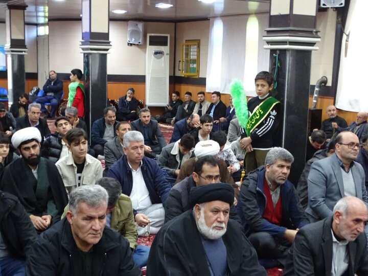 تصاویر/ آیین عبادی سیاسی نماز جمعه چهاربرج