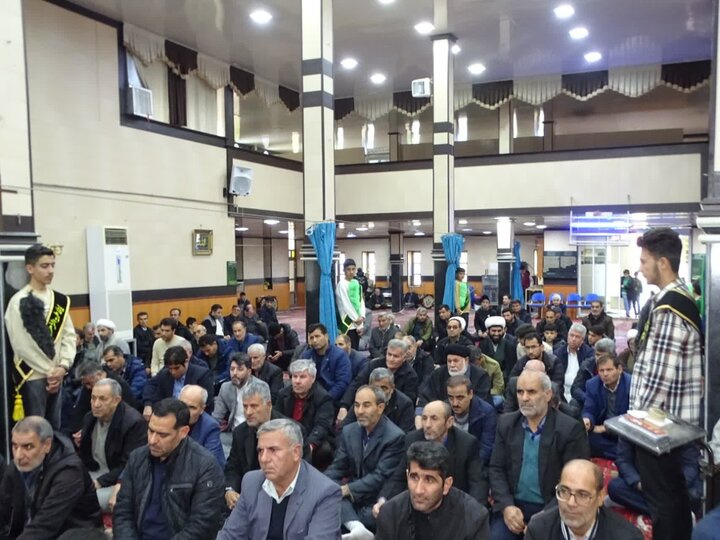 تصاویر/ آیین عبادی سیاسی نماز جمعه چهاربرج