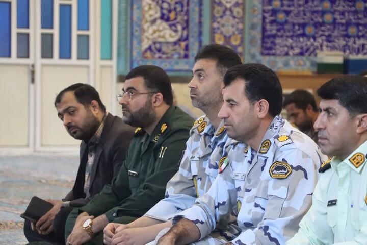 نماز جمعه خارگ به روایت تصویر