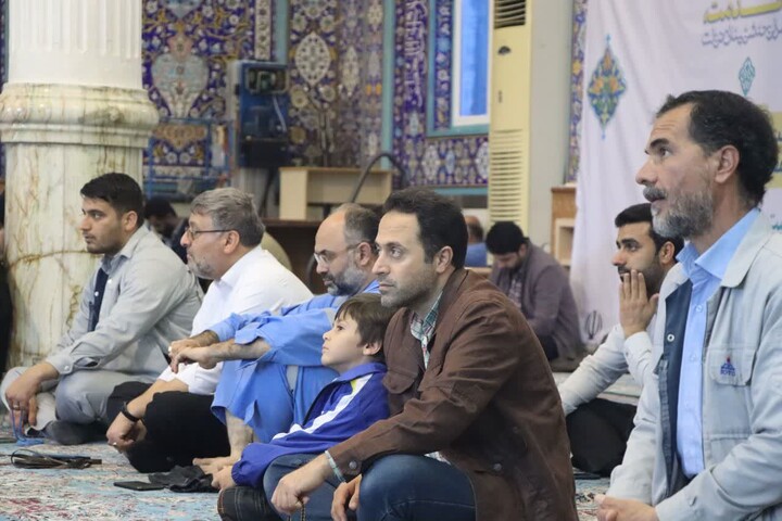 نماز جمعه خارگ به روایت تصویر