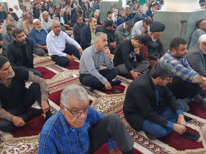 نماز جمعه برازجان به روایت تصویر