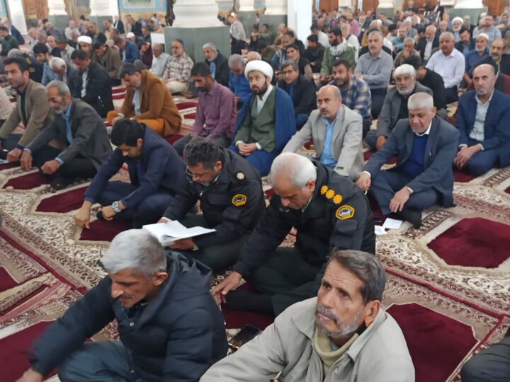 نماز جمعه برازجان به روایت تصویر