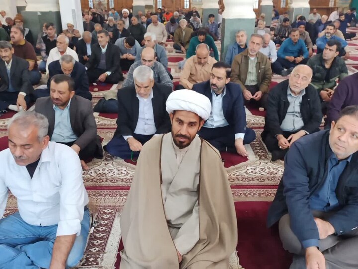 نماز جمعه برازجان به روایت تصویر