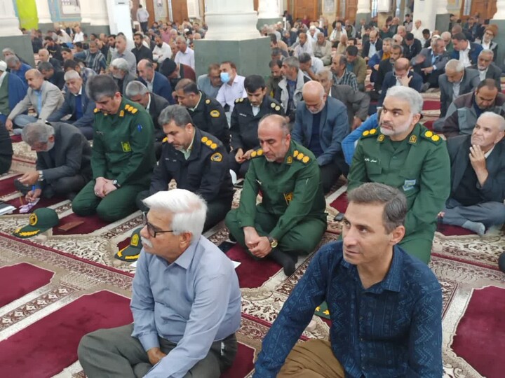 نماز جمعه برازجان به روایت تصویر