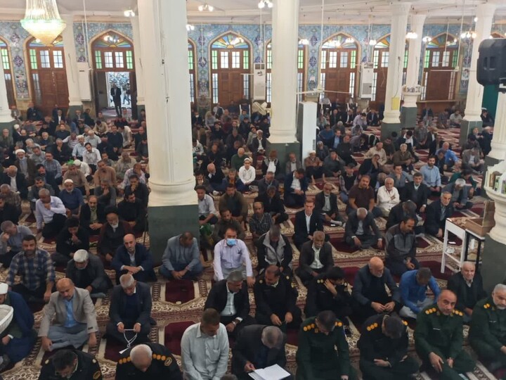 نماز جمعه برازجان به روایت تصویر