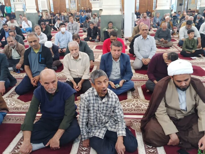 نماز جمعه برازجان به روایت تصویر