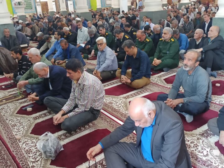 نماز جمعه برازجان به روایت تصویر