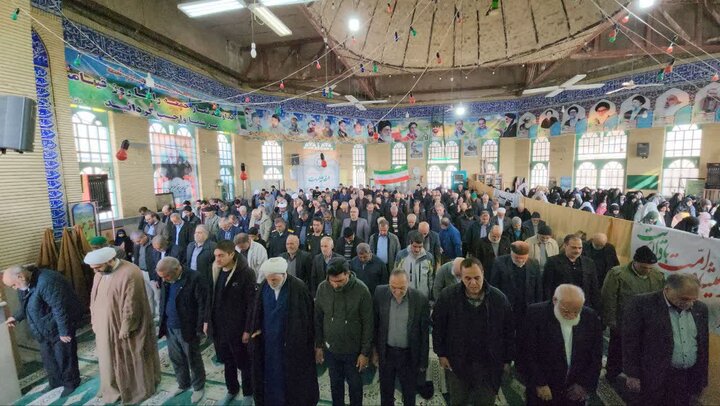 تصاویر/ نماز عبادی سیاسی جمعه نطنز