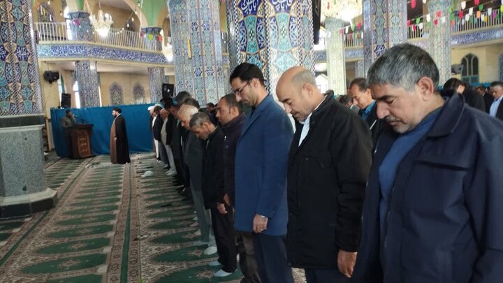 تصاویر/ اقامه نماز جمعه کوهبنان