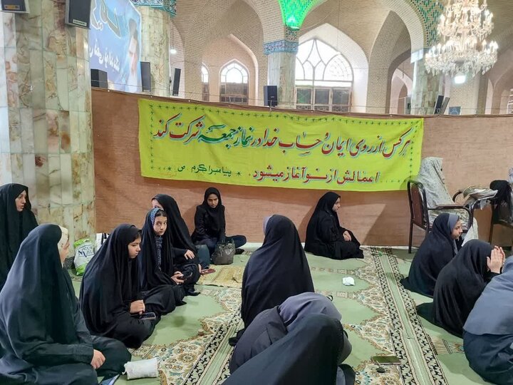 تصاویر/ برگزاری نماز جمعه شهرستان خاتم