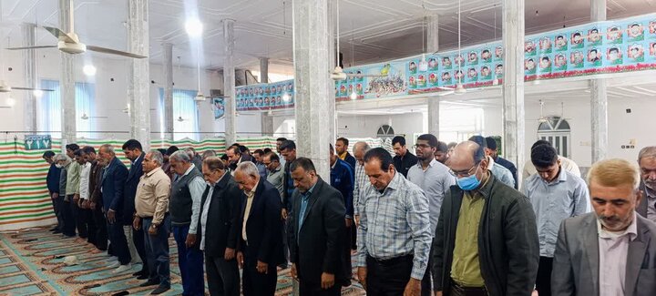 تصاویر/ اقامه نماز جمعه نودژ