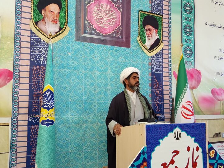 تصاویر/ اقامه نماز جمعه بخش اسماعیلی