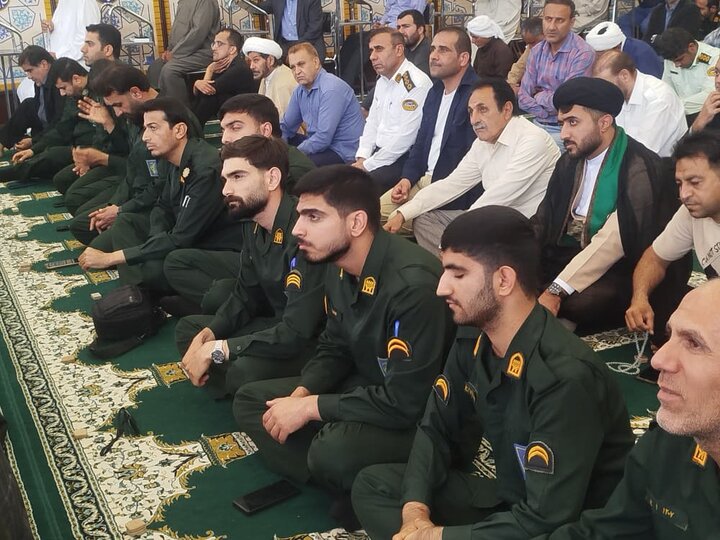 نمازجمعه شهر عسلویه به روایت تصاویر