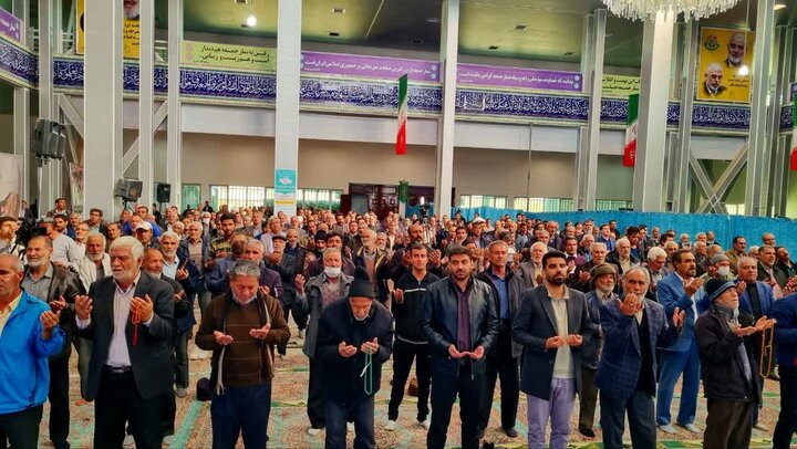 تصاویر/ اقامه نماز جمعه شهر رابر