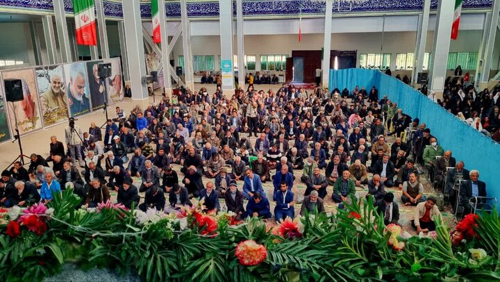 تصاویر/ اقامه نماز جمعه شهر رابر