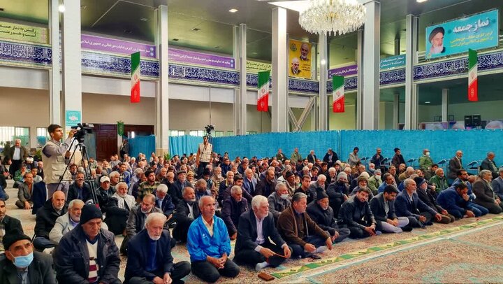 تصاویر/ اقامه نماز جمعه شهر رابر