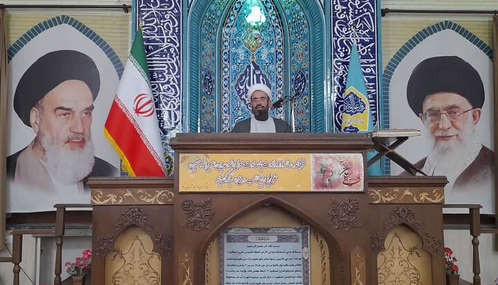 تصاویر/ نماز عبادی سیاسی جمعه اسکو