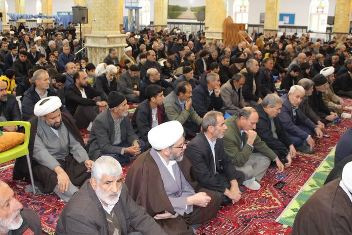 تصاویر/ نماز عبادی سیاسی جمعه بناب