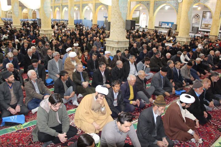 تصاویر/ نماز عبادی سیاسی جمعه بناب