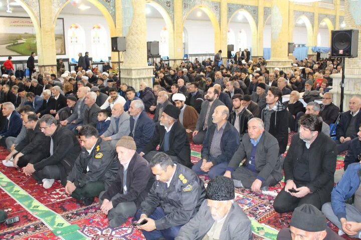 تصاویر/ نماز عبادی سیاسی جمعه بناب