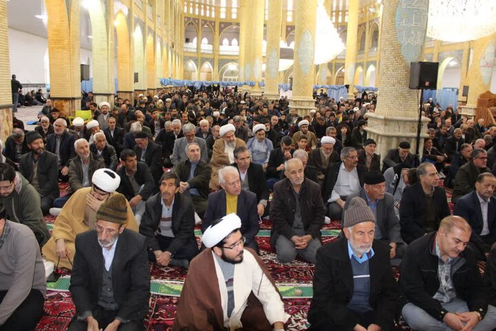 تصاویر/ نماز عبادی سیاسی جمعه بناب