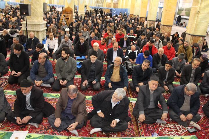 تصاویر/ نماز عبادی سیاسی جمعه بناب