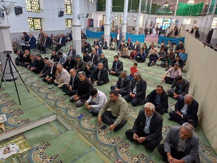 تصاویر/ اقامه نماز جمعه امین‌شهر