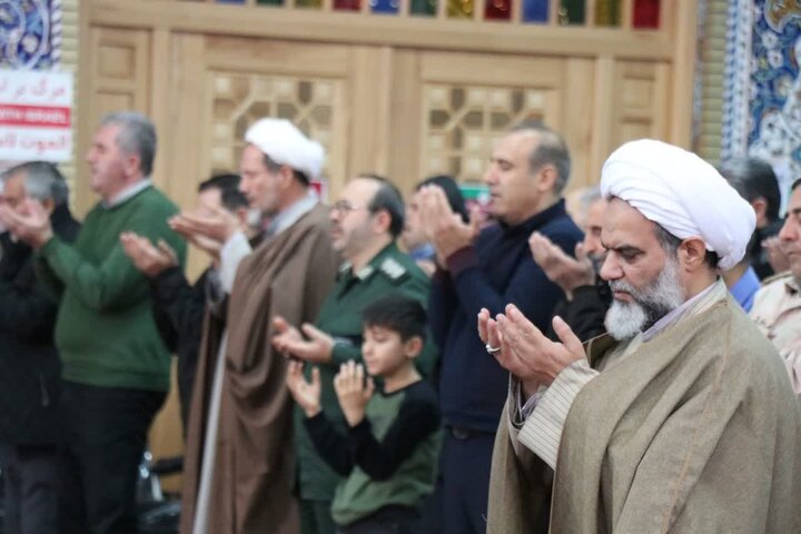 تصاویر/ نماز عبادی سیاسی جمعه جلفا