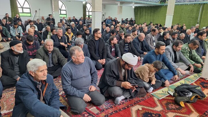 تصاویر/ نماز عبادی سیاسی جمعه ترکمنچای