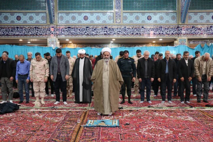 تصاویر/ نماز عبادی سیاسی جمعه جلفا