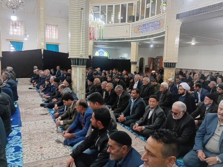 تصاویر/ نماز عبادی سیاسی جمعه لیلان