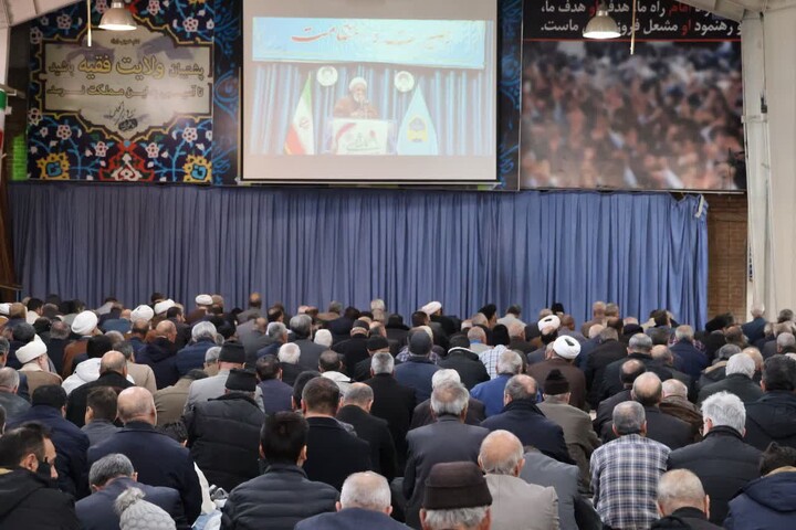 تصاویر/ نماز عبادی سیاسی جمعه مرند